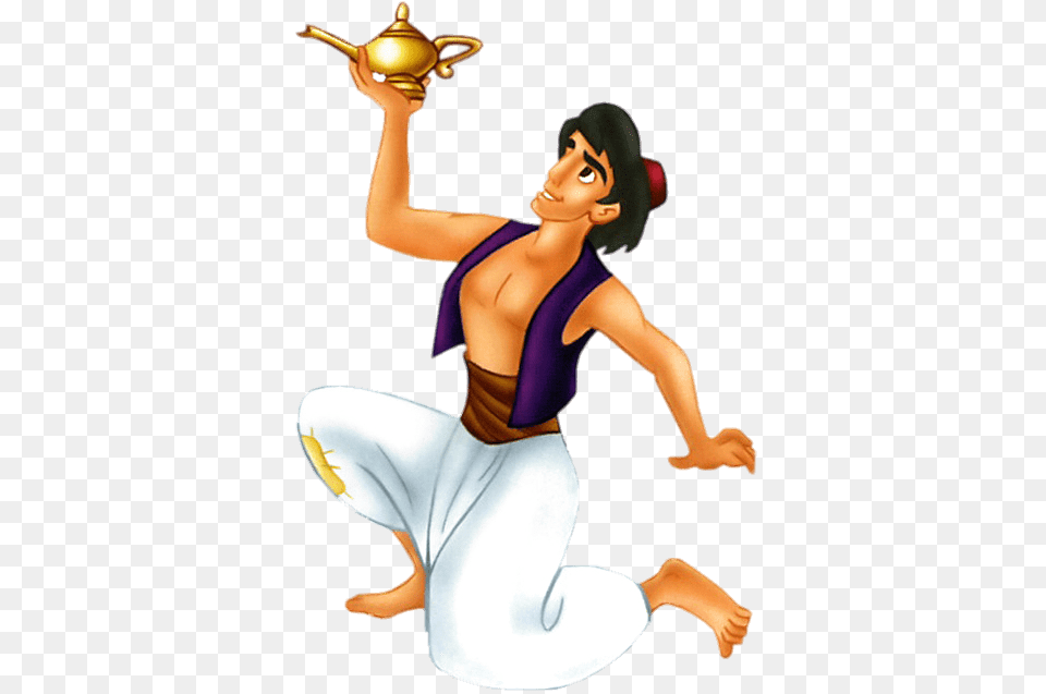 Aladdin Holding The Lamp, Adult, Female, Person, Woman Png Image
