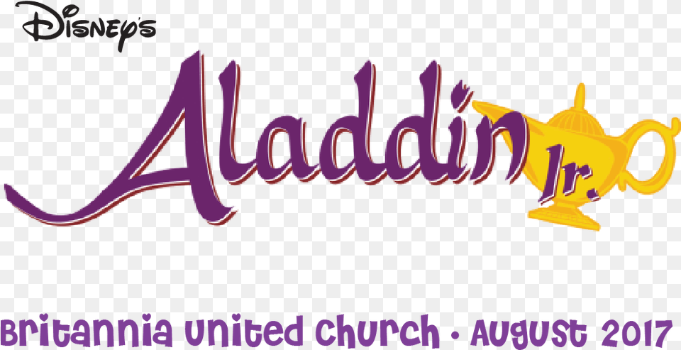 Aladdin Jr, Purple, Logo Free Png Download