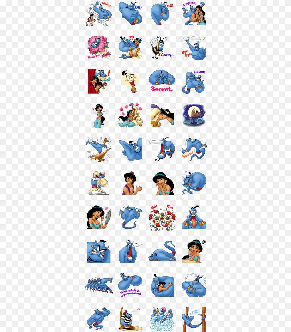 Aladdin Line Sticker Gif Amp Pack Aladdin Printable Stickers, Book, Comics, Publication, Person Png Image