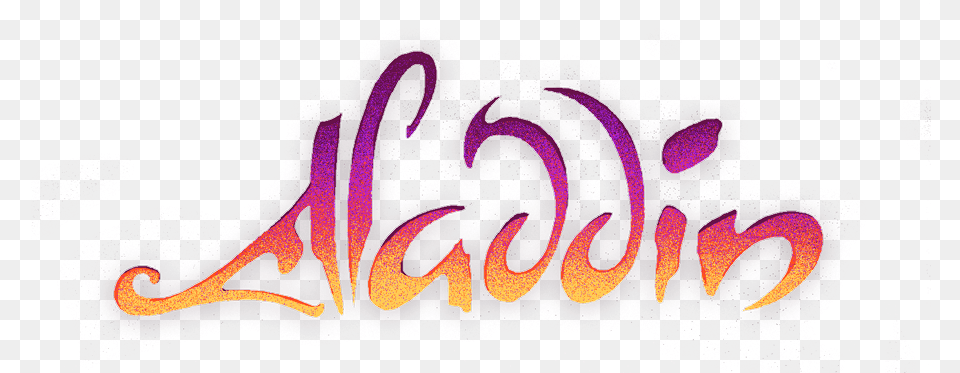 Aladdin Logo Font Clipart Aladdin Logo, Purple, Text Png