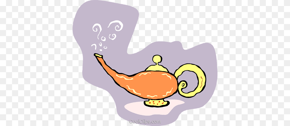 Aladdins Lamp Royalty Vector Clip Art Illustration, Cookware, Pot, Pottery, Baby Free Png
