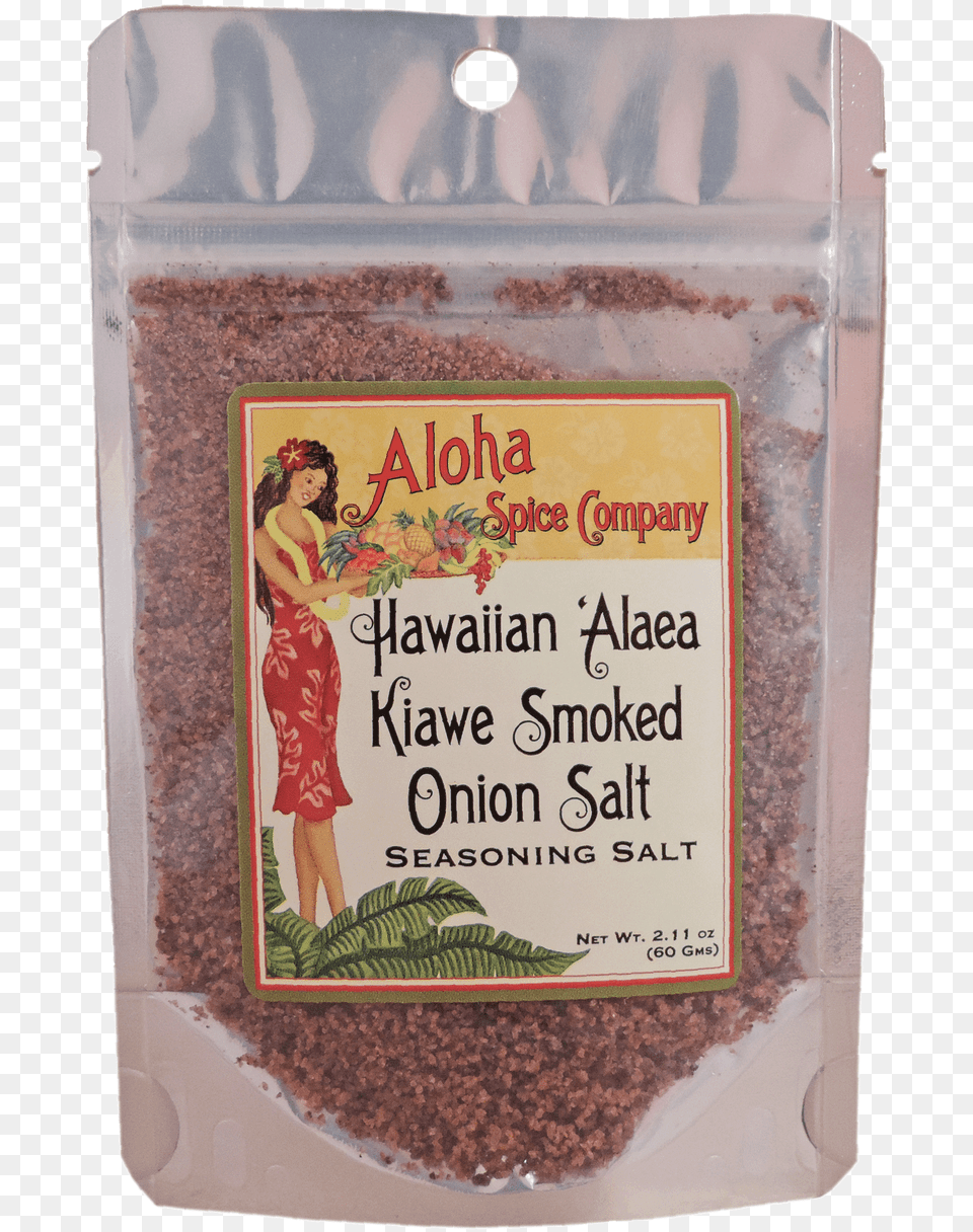 Alaea Kiawe Onion Smoked Salt Flake Aloha Spice Company Guava Lime Smoked Hawaiian Sea, Adult, Person, Woman, Female Free Transparent Png