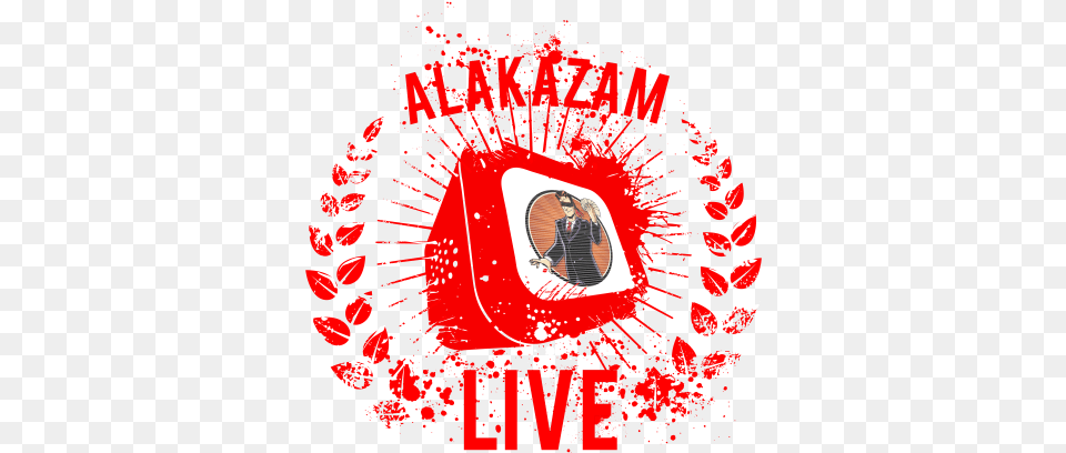 Alakazam Live Product Launch 29th Jan 2018 Father And Daughter Sticker, Advertisement, Poster, Adult, Male Free Png