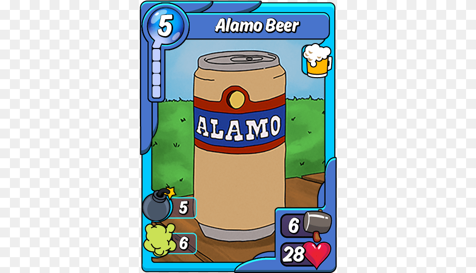 Alamo Beer Animation Throwdown Alamo Beer, Can, Tin Free Png Download