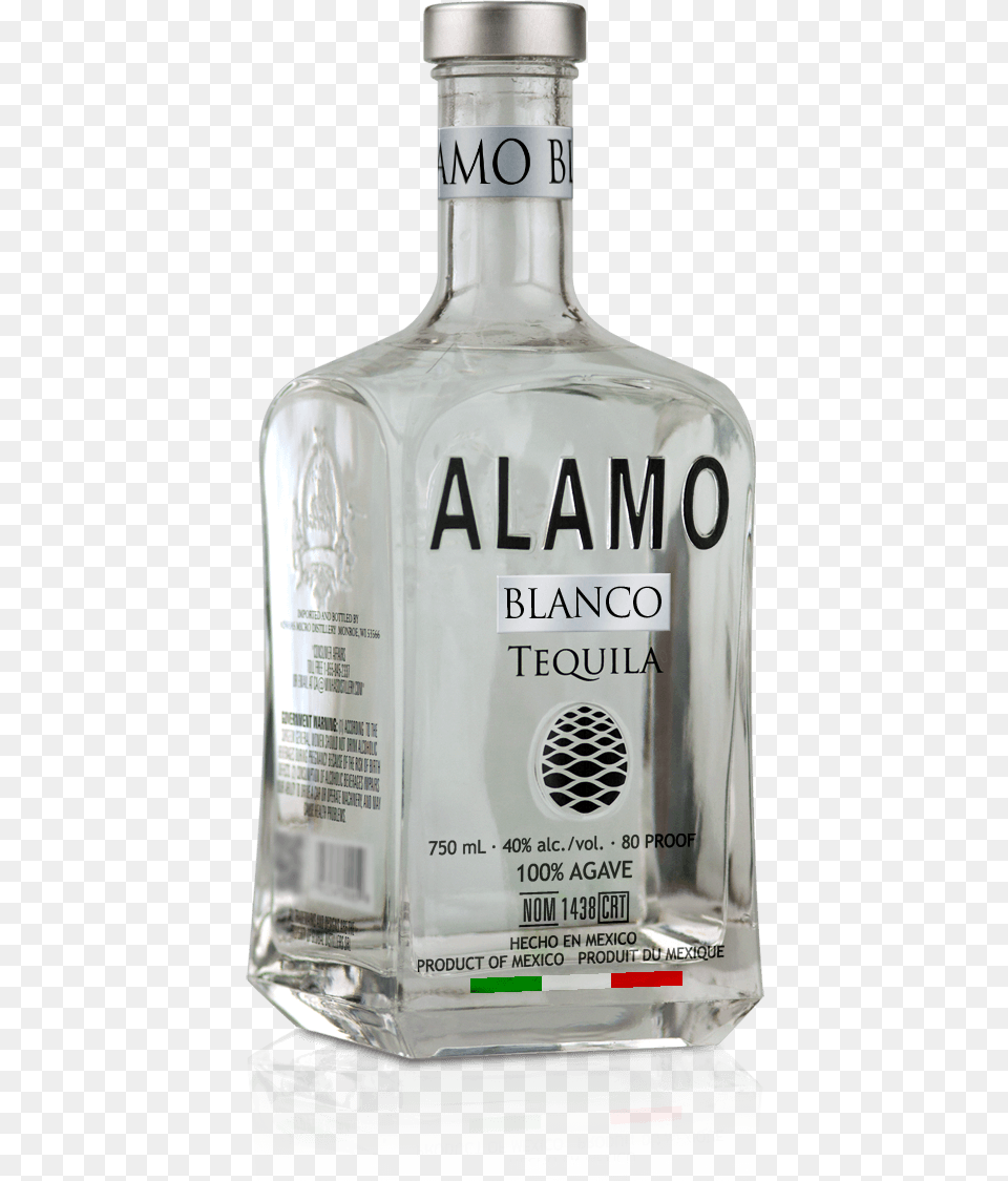 Alamo Blanco Tequila Alamo Silver Tequila, Alcohol, Beverage, Gin, Liquor Free Transparent Png