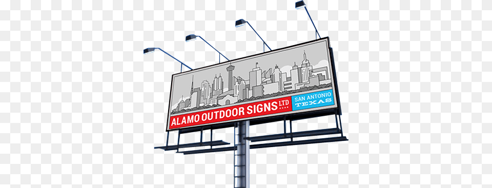 Alamo Outdoor Signs, Advertisement, Billboard Free Png Download