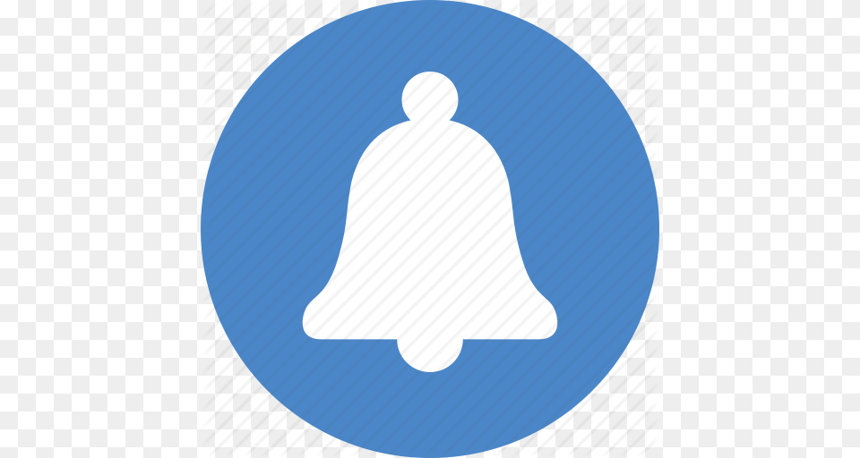 Alarm Alert Attention Bell Blue Circle Notification Icon, Fashion, Person Png Image