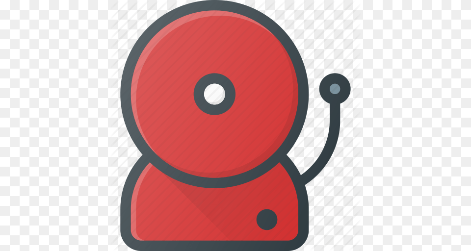 Alarm Allert Bell Emergency Fire Sound Icon, Disk, Electronics Free Png Download