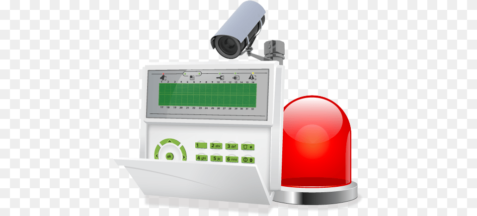 Alarm Amp Security Camera Icon Security Alarm Icon, Electronics, Screen, Gas Pump, Machine Free Transparent Png