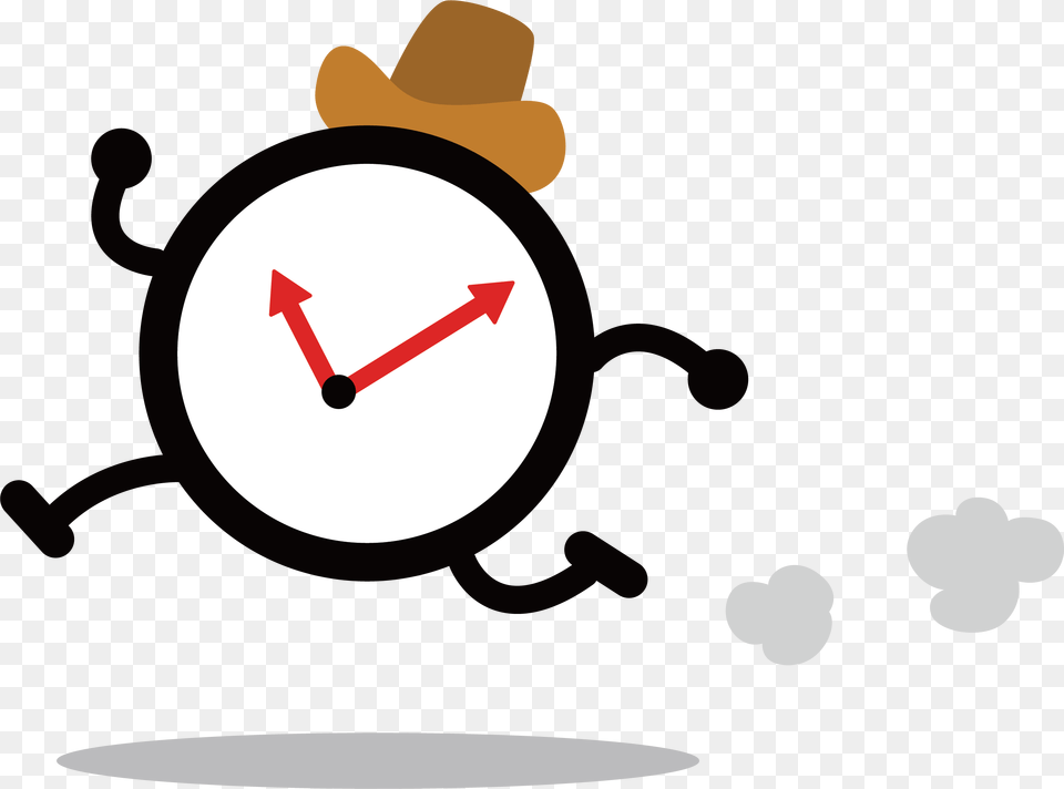 Alarm Clock Clip Art Clock Running Clipart, Alarm Clock, Analog Clock, Device, Grass Free Png Download