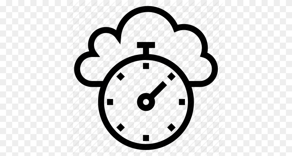 Alarm Clock Cloud Computing Stopwatch Time Weather Icon, Alarm Clock Png