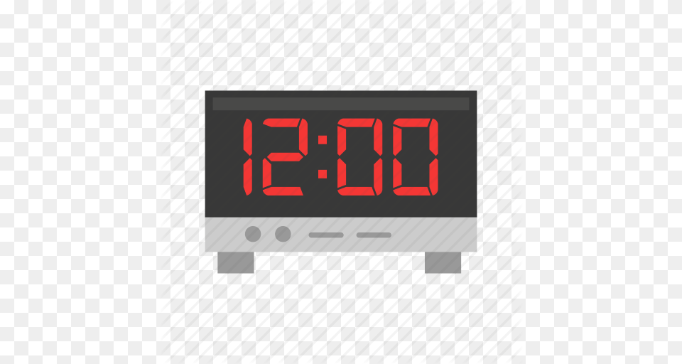 Alarm Clock Date Digital Clock Timer Icon, Computer Hardware, Electronics, Hardware, Monitor Free Png Download
