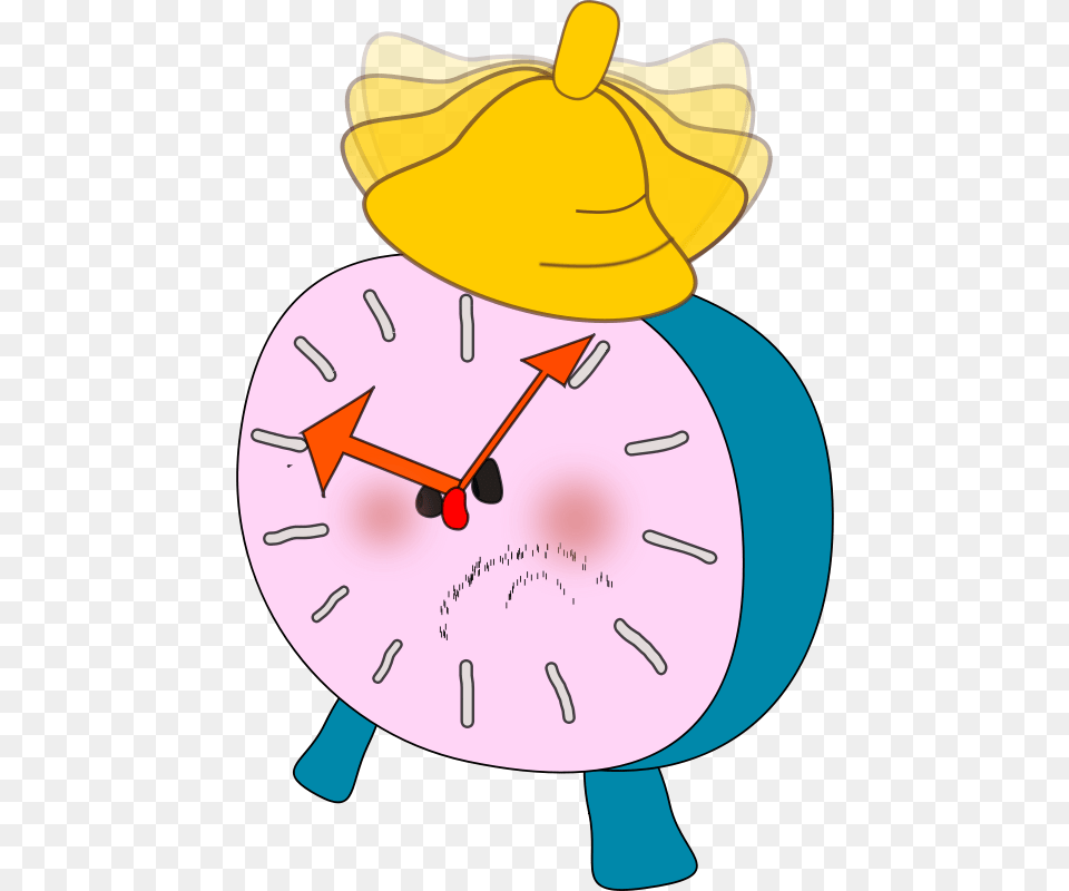 Alarm Clock Is Angry Angry Clock Clipart, Analog Clock, Alarm Clock, Baby, Person Free Transparent Png