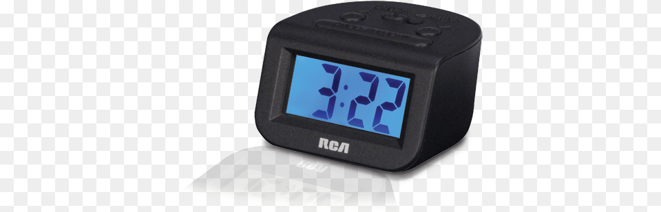 Alarm Clock Rca Rcd10 Alarm Clock With 1 Lcd Display, Computer Hardware, Electronics, Hardware, Monitor Free Png Download