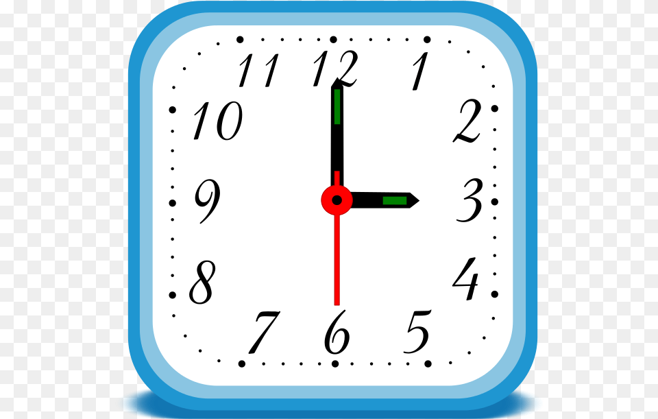 Alarm Clock Square Shaped Objects Clipart, Analog Clock, Hot Tub, Tub Png Image