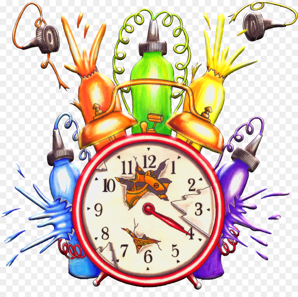 Alarm Clock Time Bomb Clipart, Alarm Clock Png Image