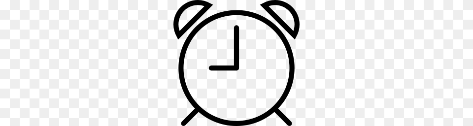 Alarm Clock Vector Icon Ios Vector Icons Iconspedia, Gray Free Png Download