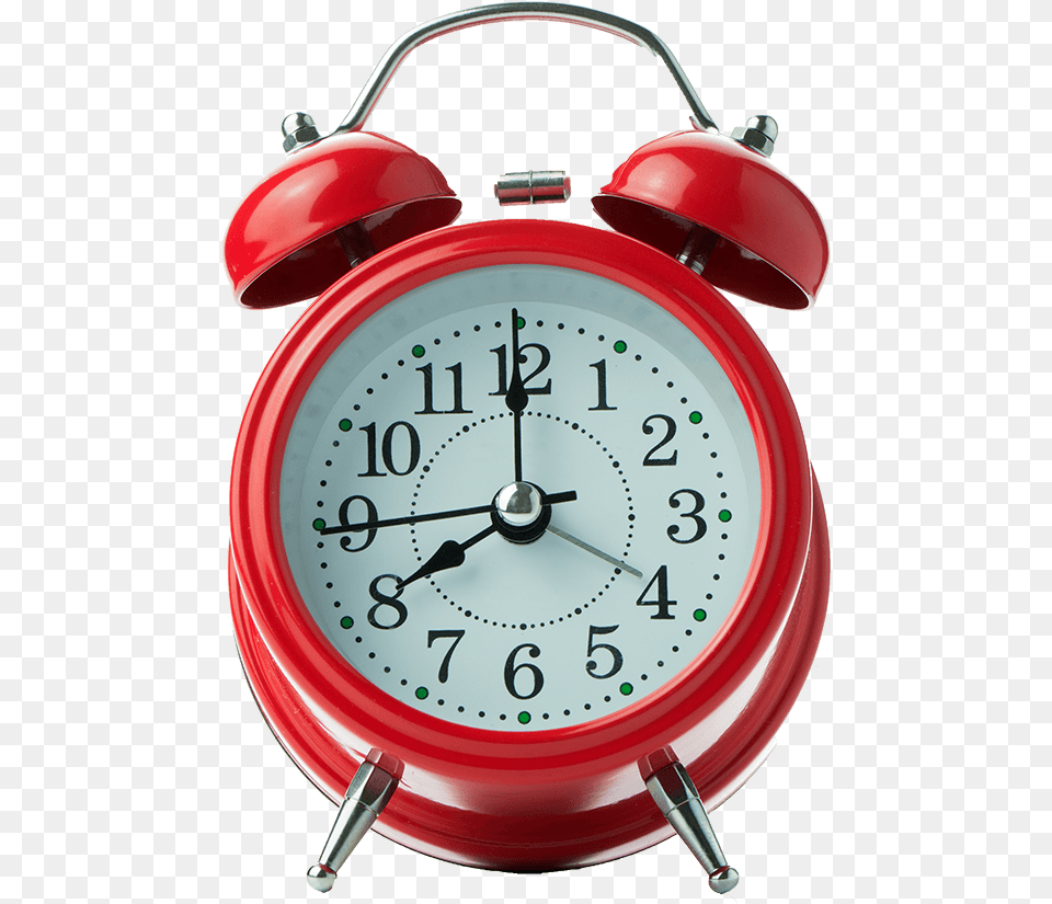 Alarm Clocks Gold Gram Present Time Alarm Clock Animal Transparent Red Alarm Clock, Alarm Clock Png Image