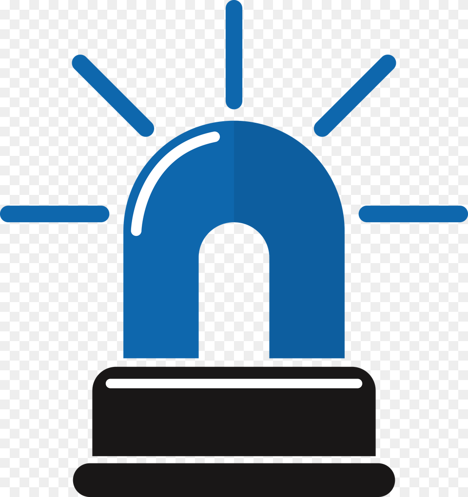 Alarm Device Siren Security Blue Fire Alarm System Vector Free Png