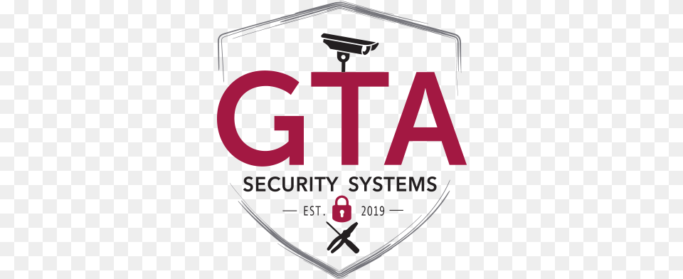 Alarm System Installation Surveillance Camera Gta Sign, Logo, Symbol, Cross Free Transparent Png