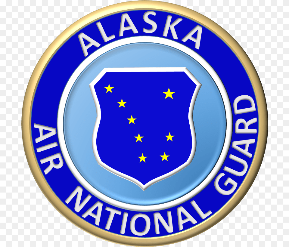 Alaska Air National Guard Logo Download Rotary Club, Badge, Symbol, Emblem, Disk Png Image