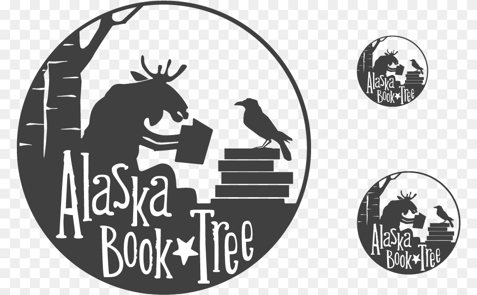 Alaska Book Tree Logo Language, Animal, Bird Png