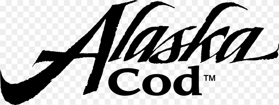 Alaska Cod Logo Transparent Alaska, Gray Free Png