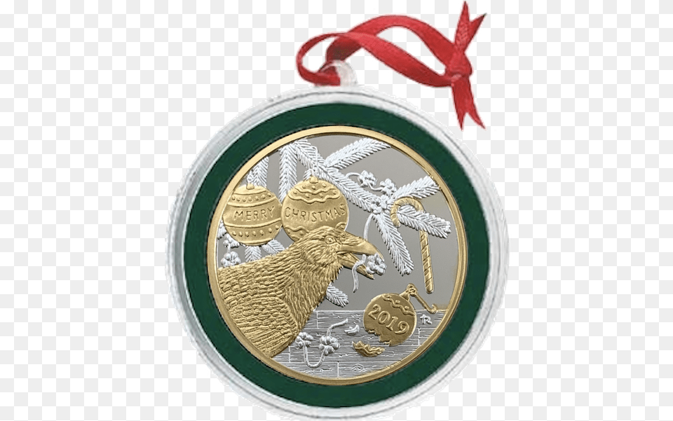 Alaska Mint 2008 Eagle Medallion, Gold, Animal, Bird, Accessories Free Png Download