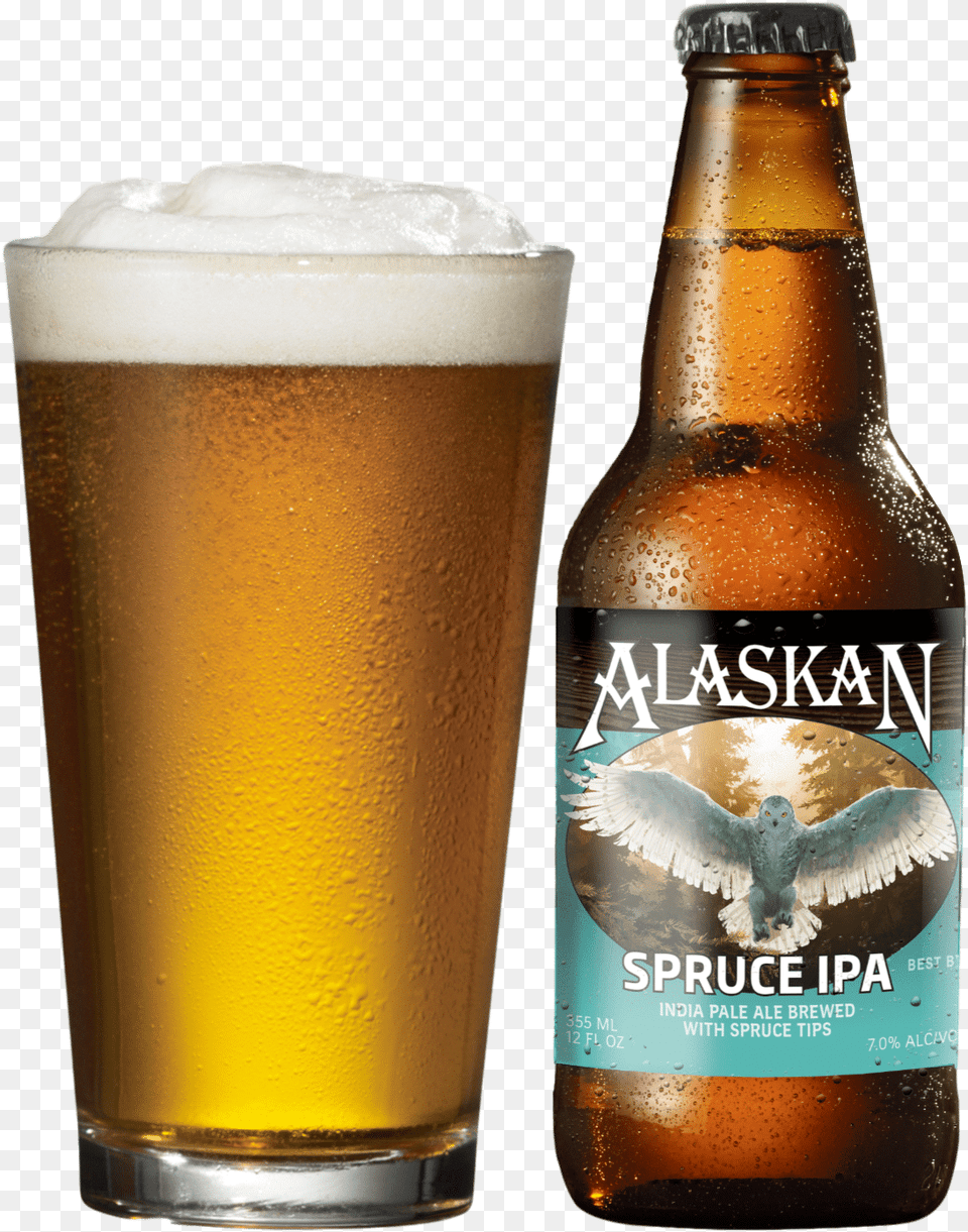 Alaskan Amber, Alcohol, Lager, Glass, Beverage Free Transparent Png