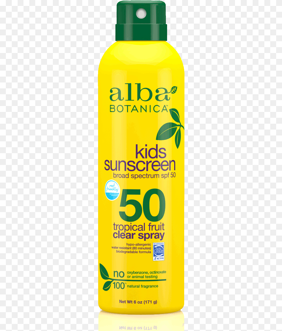 Alba Botanica, Bottle, Cosmetics, Sunscreen, Can Png