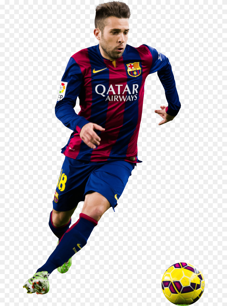 Alba Football Barcelona Player Fc Jordi Jordi Alba Barcelona, Sphere, Adult, Soccer Ball, Soccer Free Png