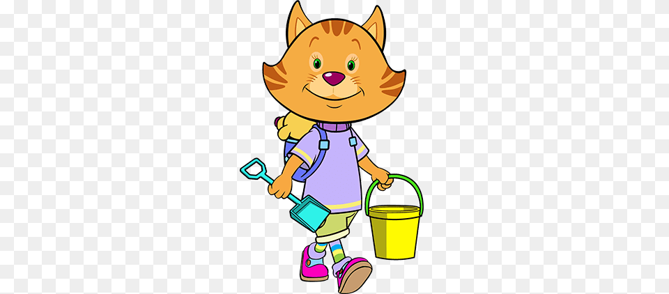Alba The Kitten Going To The Beach, Baby, Person, Bottle, Bucket Free Png