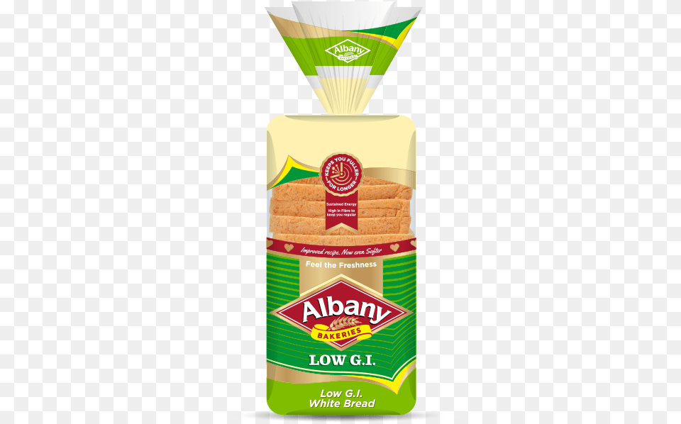 Albany Superior Low G Albany Bread, Cracker, Food, Ketchup Png Image