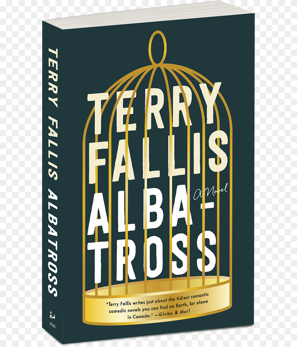 Albatross Wspine 3d Terry Fallis Albatross, Book, Publication, Advertisement, Poster Png Image