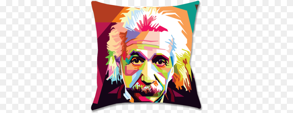 Albert Einstein Collection Outdoor Pillow Outdoor Pillows Business Mathematics Reference Book, Home Decor, Cushion, Male, Man Free Transparent Png