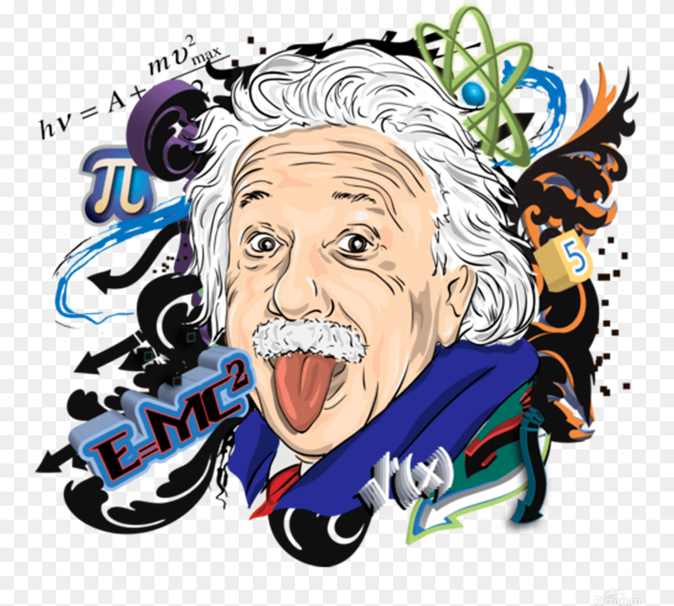 Albert Einstein Gas Absorption Heat Pump, Art, Baby, Person, Head Png