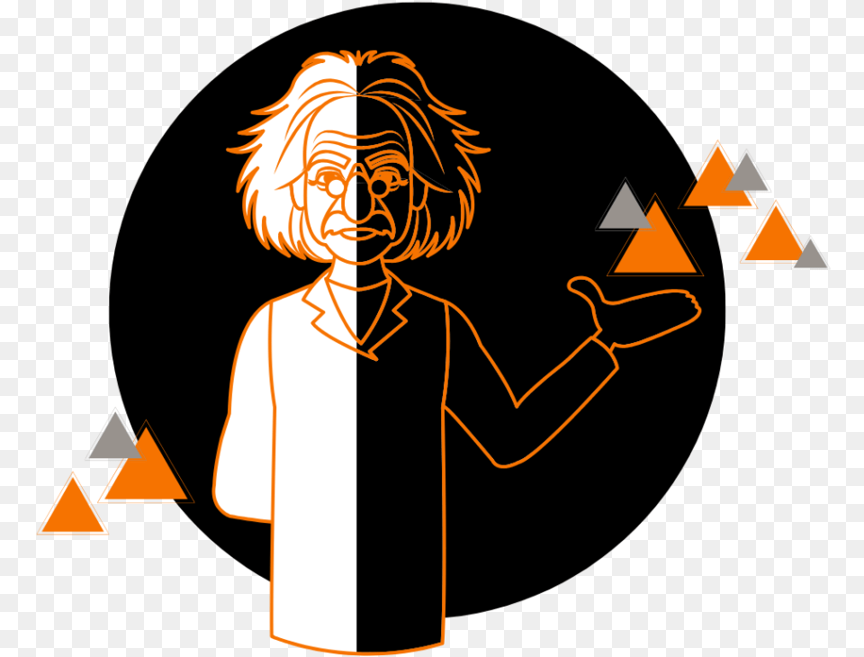 Albert Einstein Illustration, Adult, Female, Person, Woman Free Transparent Png