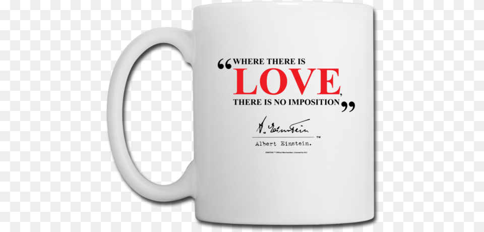 Albert Einstein Love Quote Mug Beer Stein, Cup, Beverage, Coffee, Coffee Cup Png