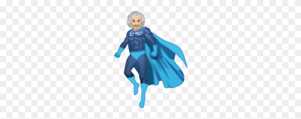 Albert Einstein Now Has His Own Emoji Keyboard Popular Science, Cape, Clothing, Baby, Person Free Transparent Png