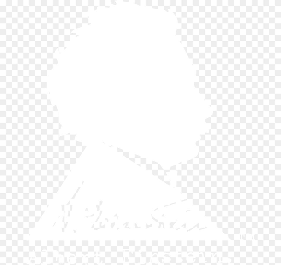 Albert Einstein Plain White, Stencil, Silhouette, Adult, Wedding Free Png