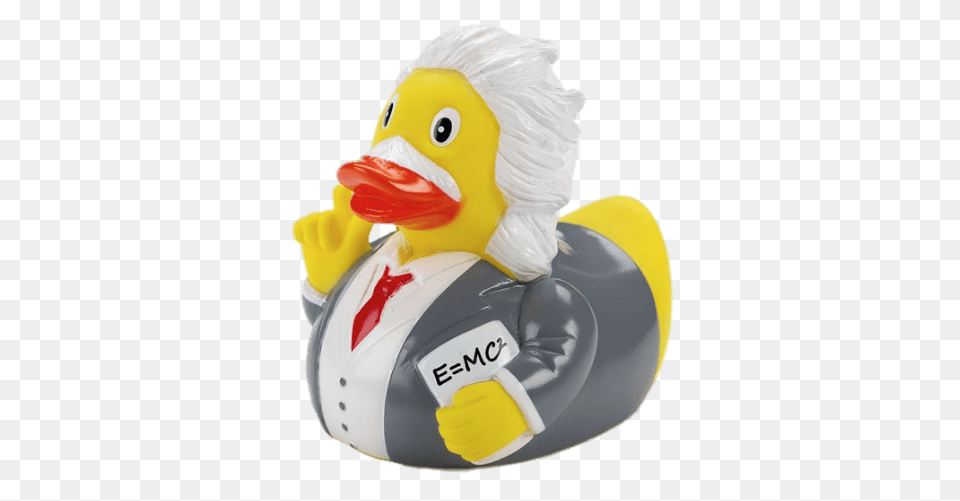 Albert Einstein Rubber Duck, Figurine Png