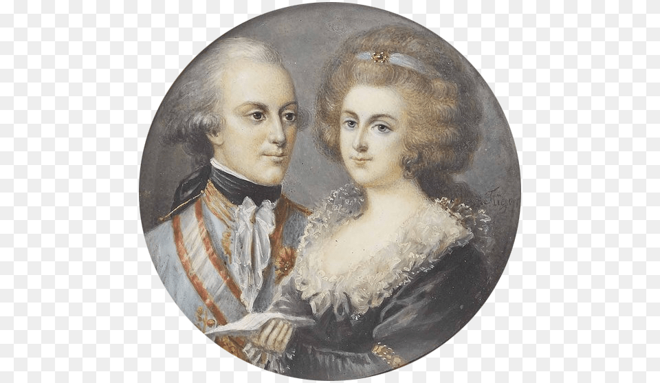 Albert Of Saxony Teschen And His Wife Marie Christine Vintage Clothing, Painting, Art, Photography, Wedding Png Image