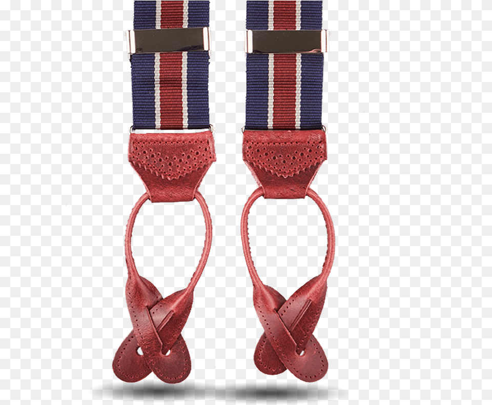 Albert Thurstonnavy And Red Striped Braces, Accessories, Strap, Belt Free Transparent Png