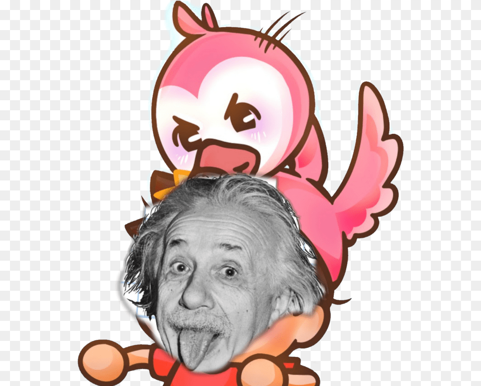 Albertstuff Alberteinstein Flamingo Earth Worm Sally, Face, Head, Person, Photography Free Png Download