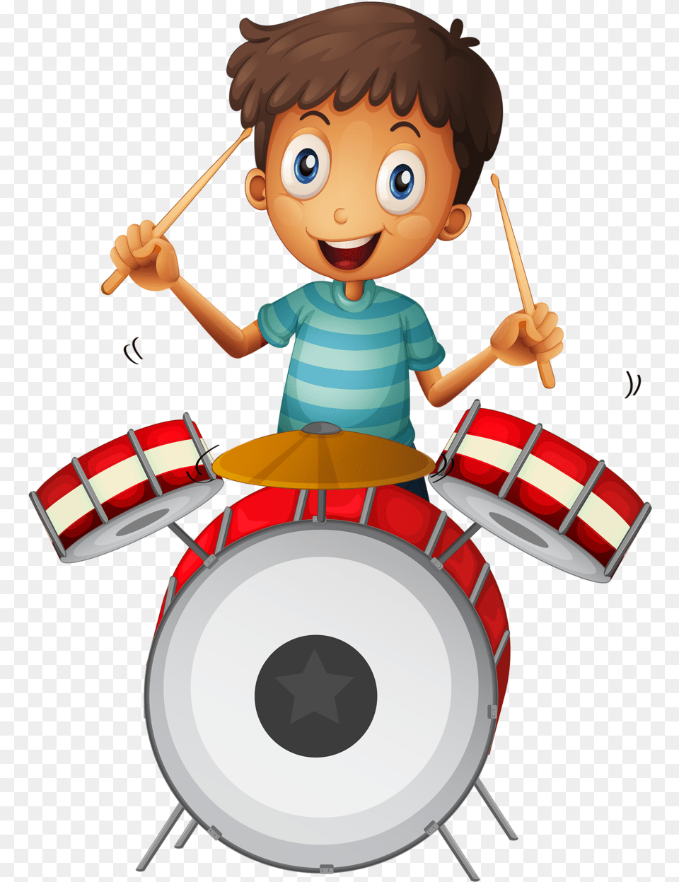 Album Boy Drumming Clipart, Person, Performer, Percussion, Musician Free Png