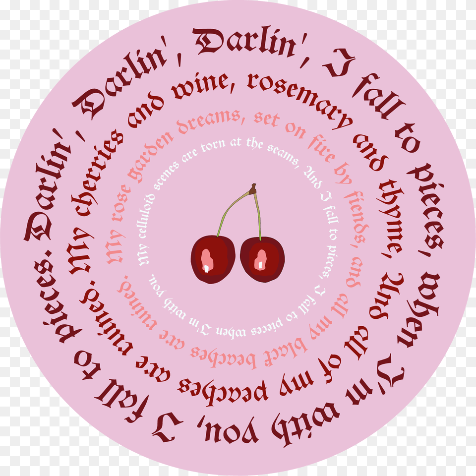 Album Circle, Food, Fruit, Plant, Produce Free Transparent Png