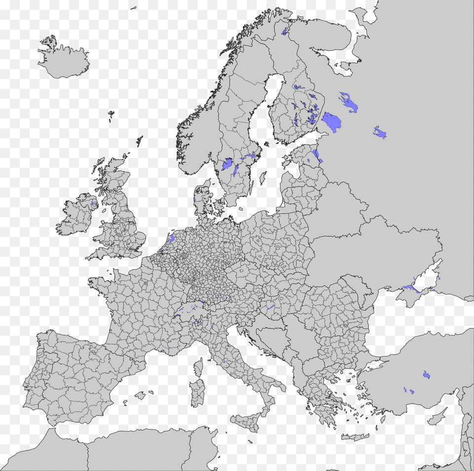 Album Collection Of 50 Blank Maps For Mapping European Europe Nuts 3 Map, Chart, Plot, Atlas, Diagram Free Png