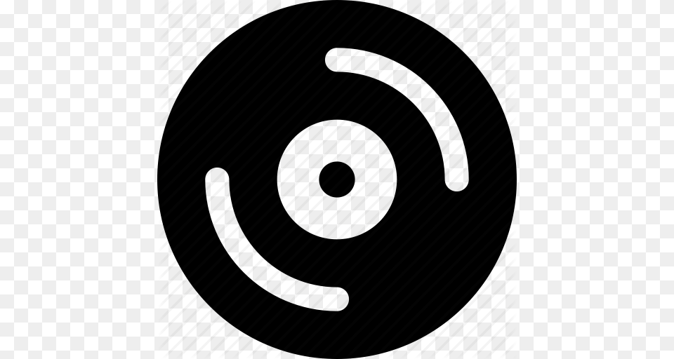 Album Disc Dj Lp Music Record Vinyl Icon, Wheel, Spoke, Machine, Spiral Png