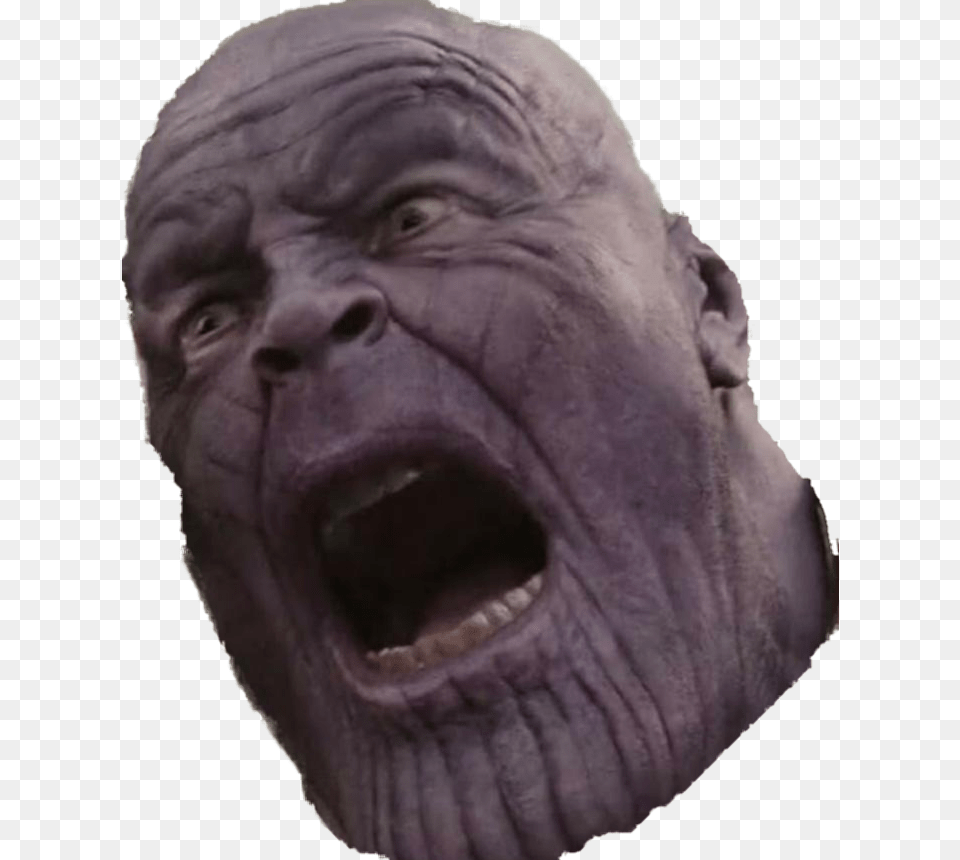 Album On Imgur Thanos Face Transparent Background, Head, Person, Adult, Angry Free Png