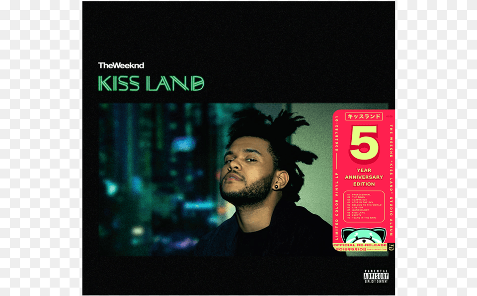 Album The Weeknd Kiss Land, Advertisement, Beard, Face, Head Free Png Download